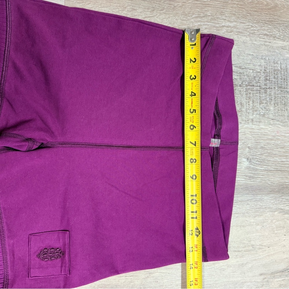 Free People Movement Seamless Biker Shorts Purple Small High Rise - Picture 3 of 6
